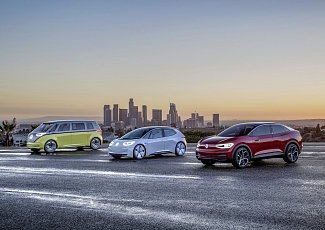 Будущее электромобильности от Volkswagen на автосалоне в Лос-Анджелесе – 2017